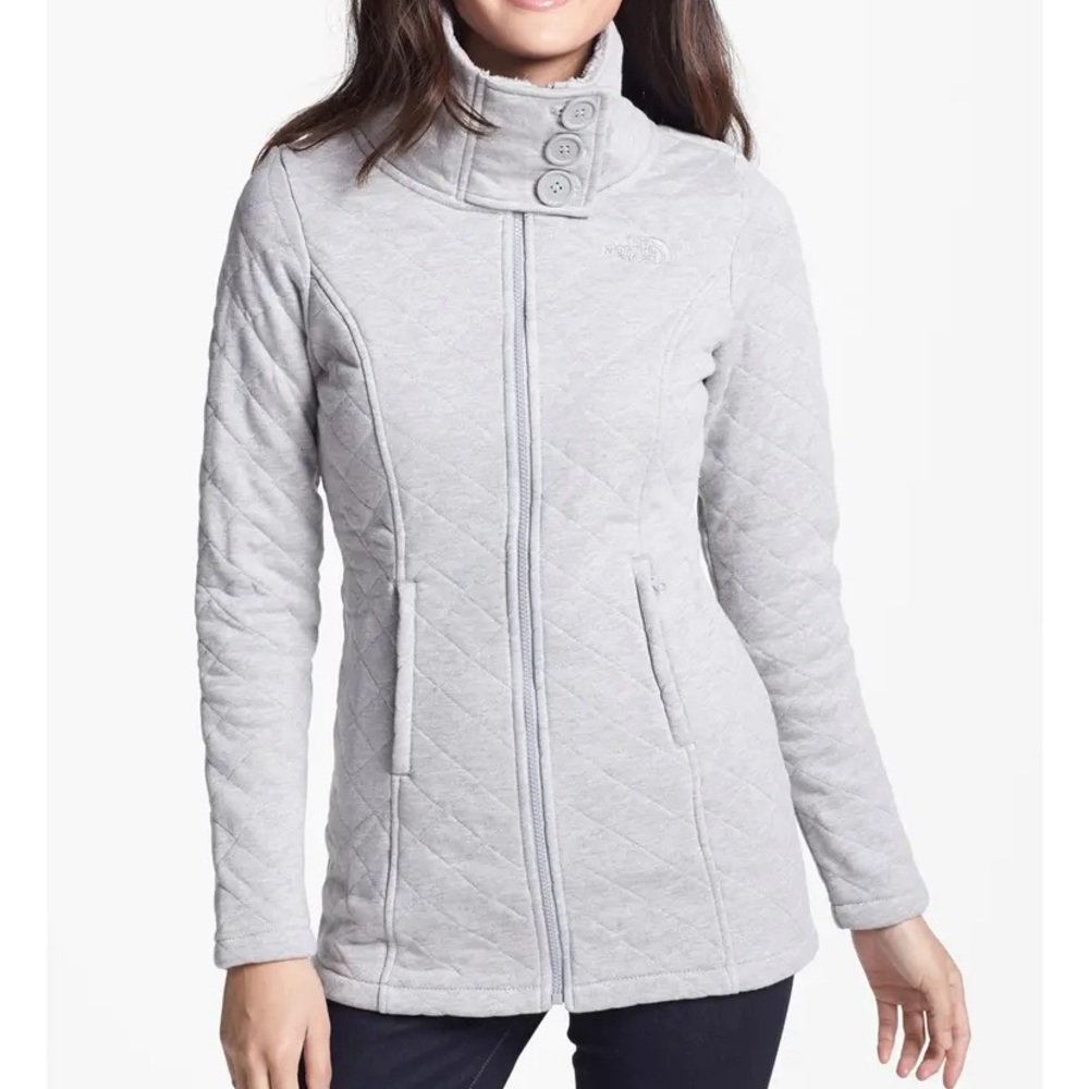 Women’s North Face Caroluna Quilted Fleece Jacket